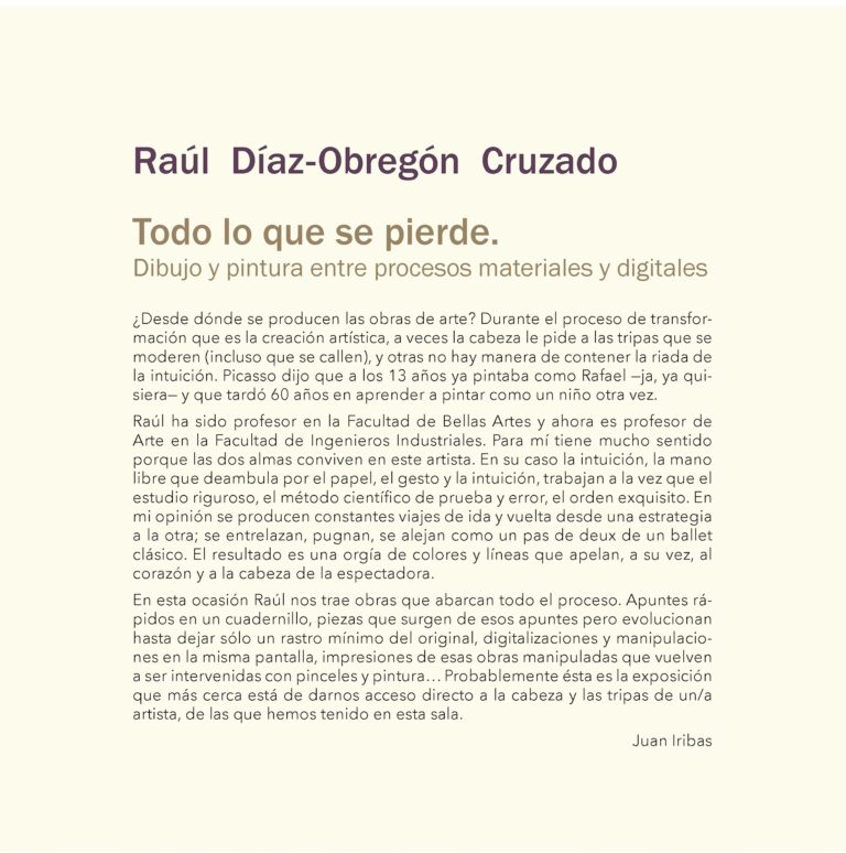 2 invitación texto web Raúl Díaz-Obregón Cruzado